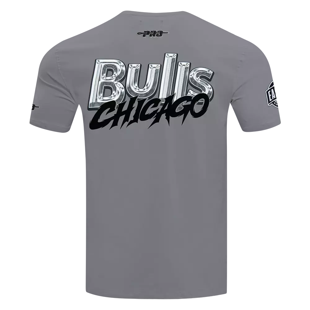 Pro Standard Chicago Bulls Grey Pack Tee-Grey - GREY