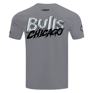 Pro Standard Chicago Bulls Grey Pack Tee-Grey