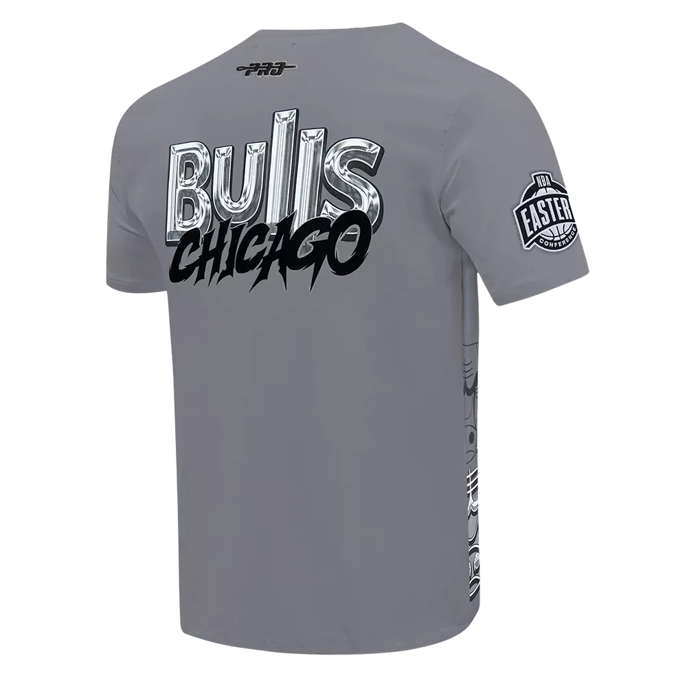 Pro Standard Chicago Bulls Grey Pack Tee-Grey - GREY