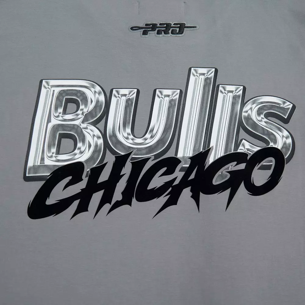 Pro Standard Chicago Bulls Grey Pack Tee-Grey - GREY