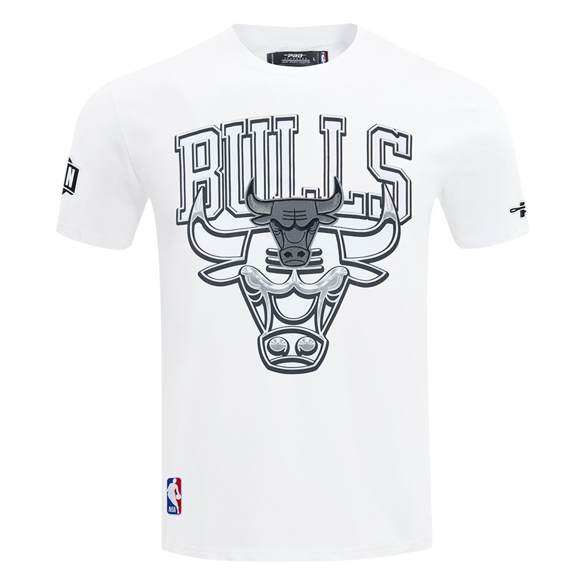 Pro Standard Chicago Bulls Grey Pack Tee-White - WHITE Thumbnail View 1