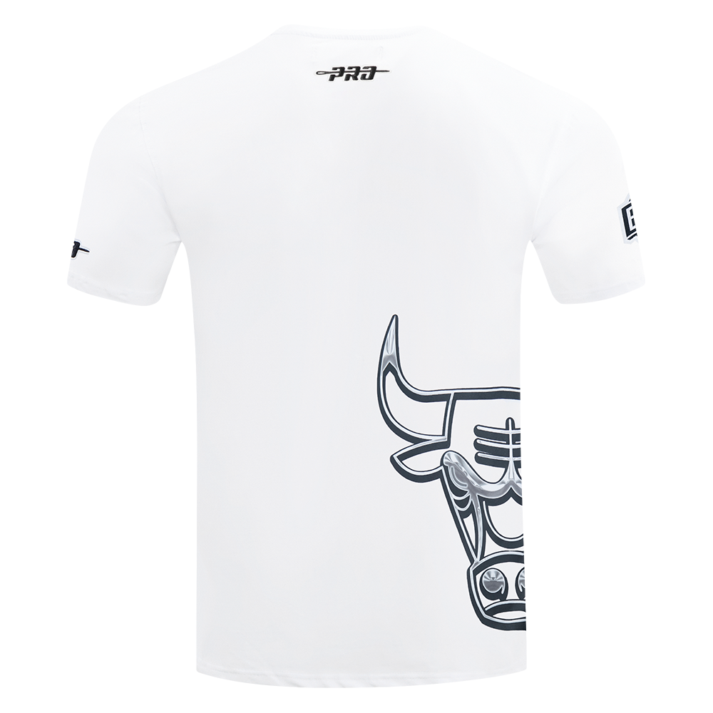 Pro Standard Chicago Bulls Grey Pack Tee-White - WHITE Thumbnail View 2