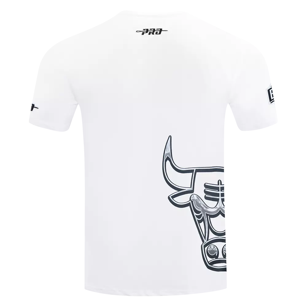 Pro Standard Chicago Bulls Grey Pack Tee-White - WHITE