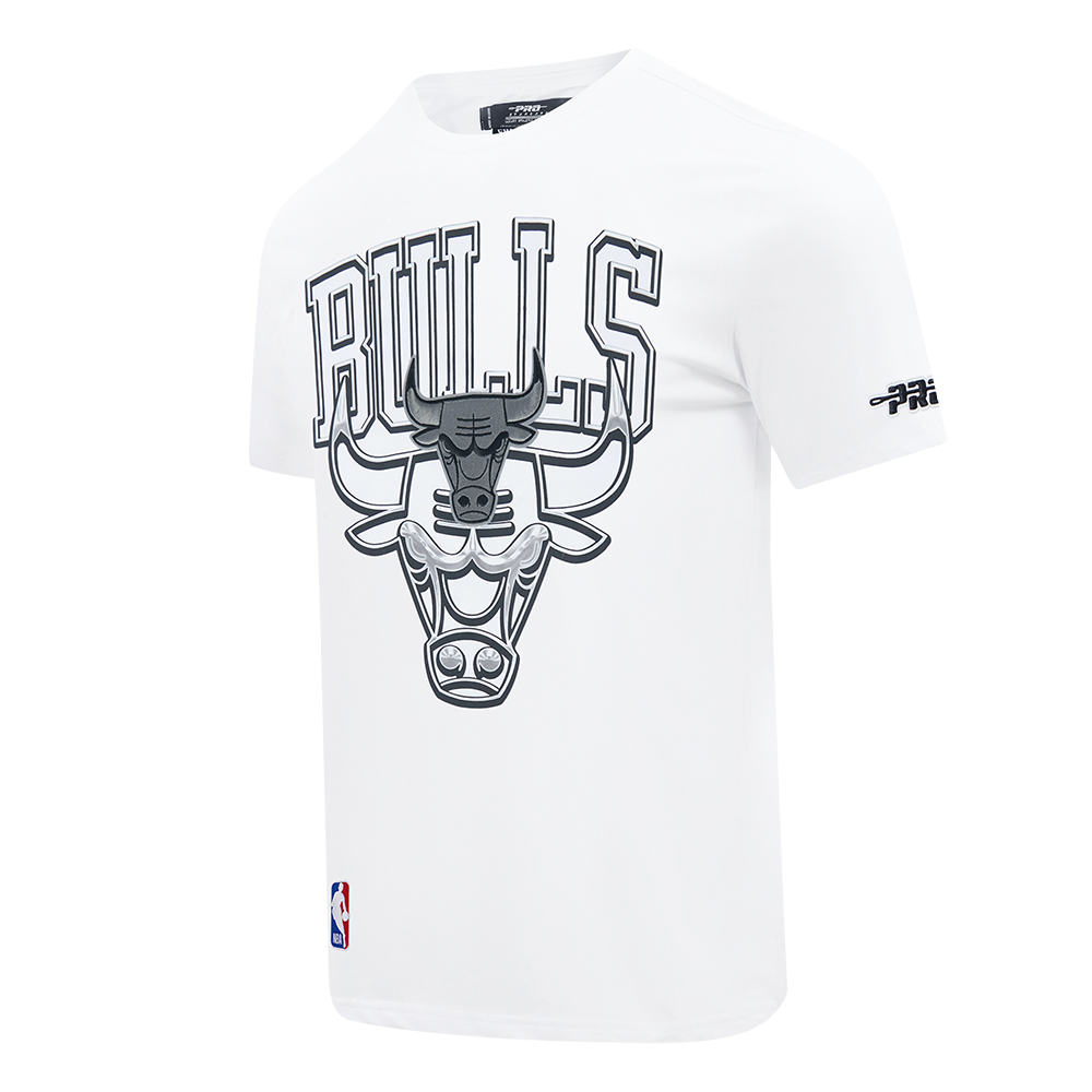 Pro Standard Chicago Bulls Grey Pack Tee-White - WHITE Thumbnail View 3