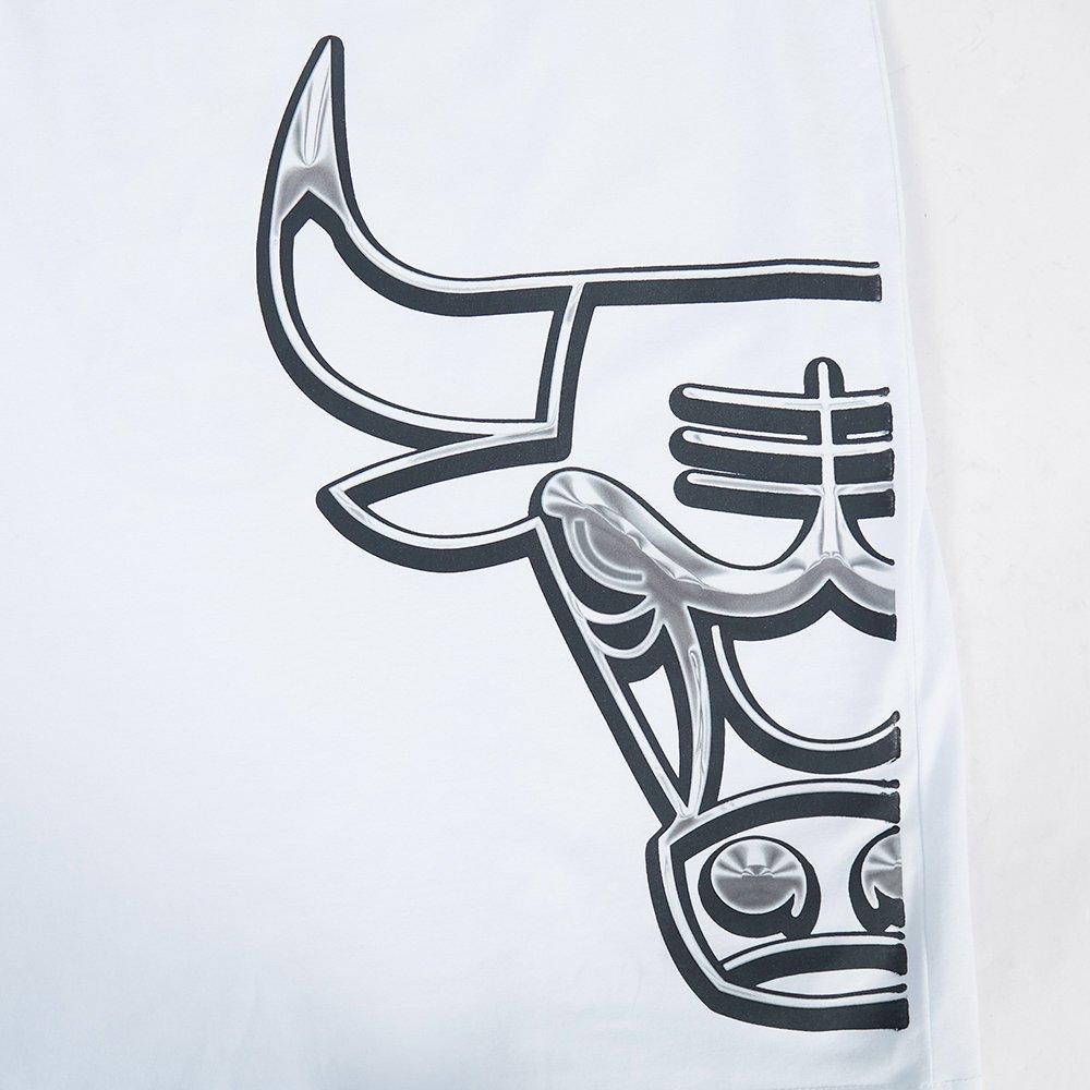 Pro Standard Chicago Bulls Grey Pack Tee-White - WHITE Thumbnail View 6