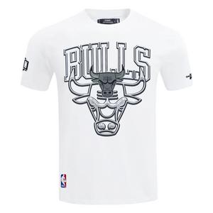 Pro Standard Chicago Bulls Grey Pack Tee-White