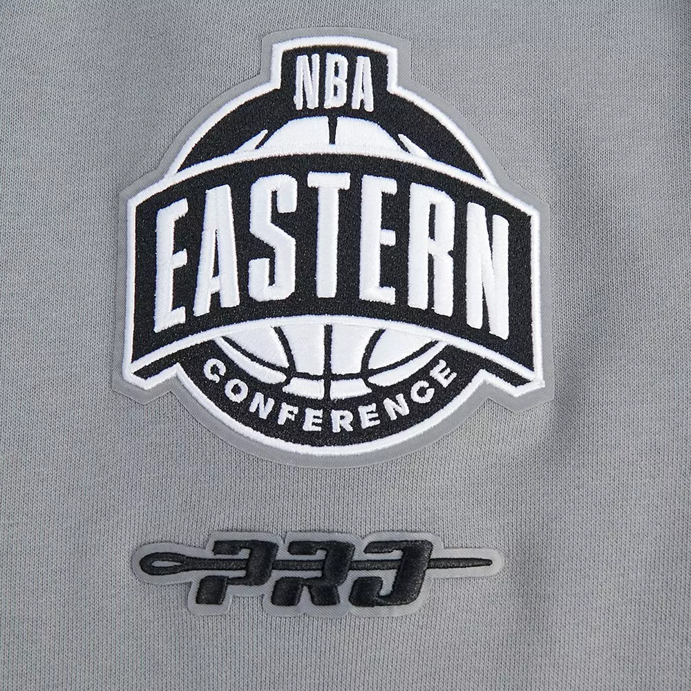 Pro Standard Chicago Bulls Grey Pack Fleece Crew Sweater-Grey - GREY