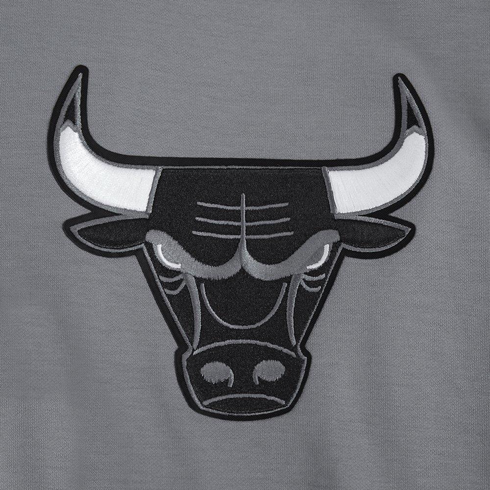 Pro Standard Chicago Bulls Grey Pack Track Jacket-Grey - GREY Thumbnail View 6