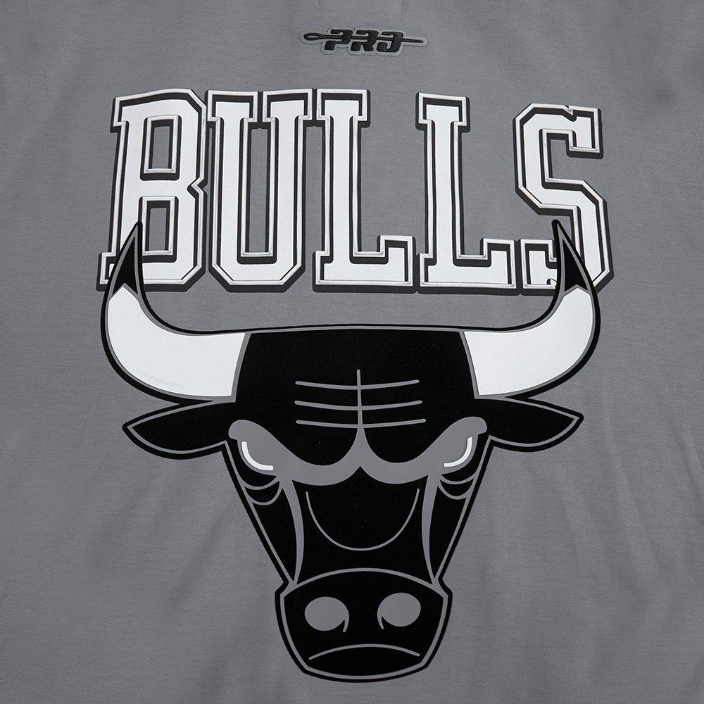 Pro Standard Chicago Bulls Grey Pack Track Jacket-Grey - GREY Thumbnail View 5