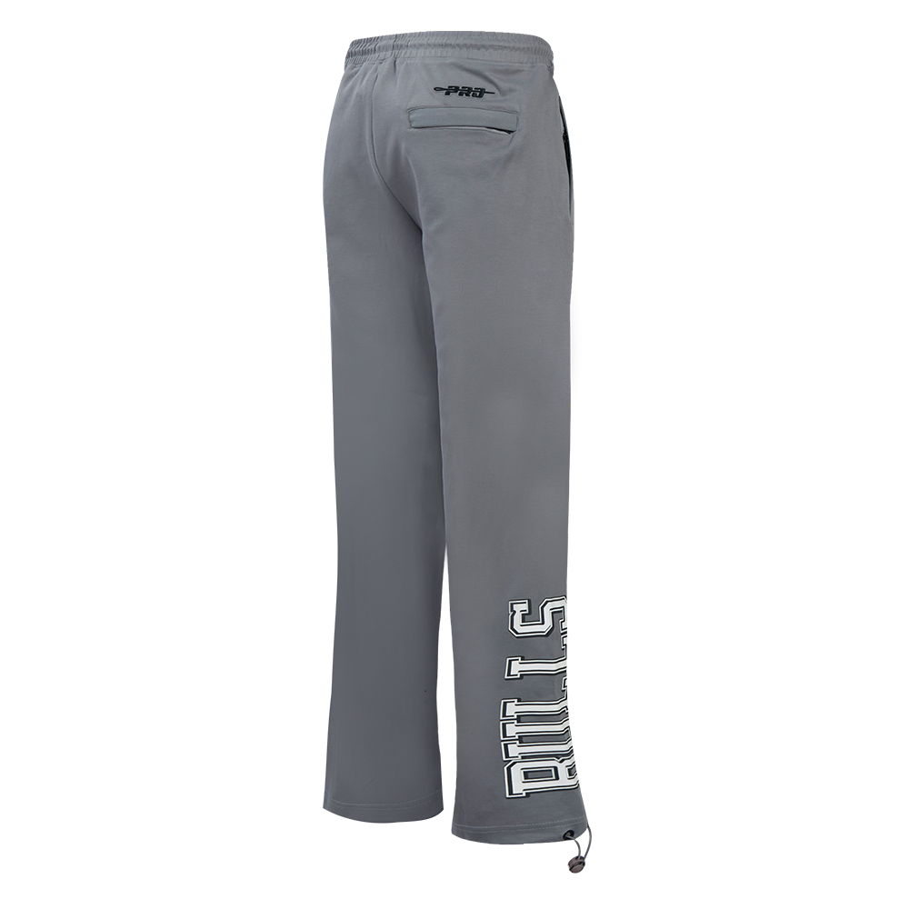 Pro Standard Chicago Bulls Grey Pack Track Pants-Grey - GREY Thumbnail View 4