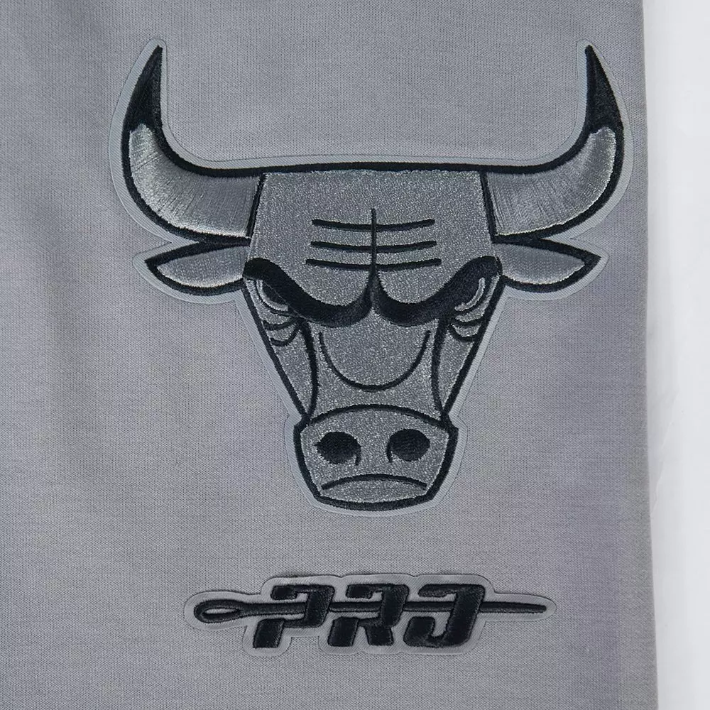 Pro Standard Chicago Bulls Grey Pack Track Pants-Grey - GREY