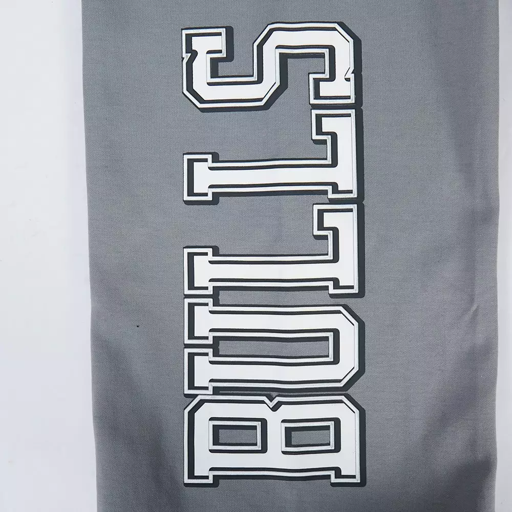 Pro Standard Chicago Bulls Grey Pack Track Pants-Grey - GREY
