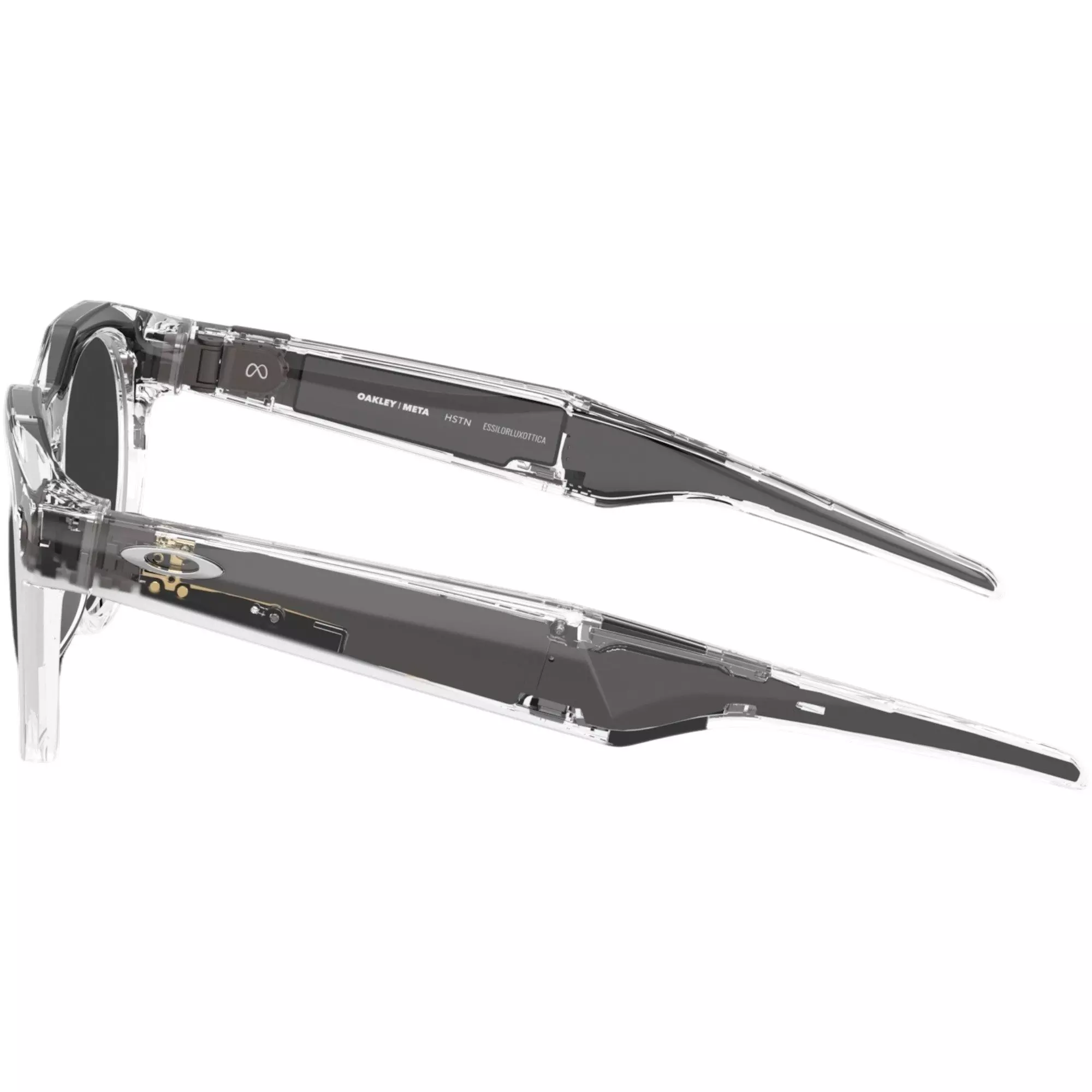 Oakley Meta HSTN Sunglasses-Clear - CLEAR