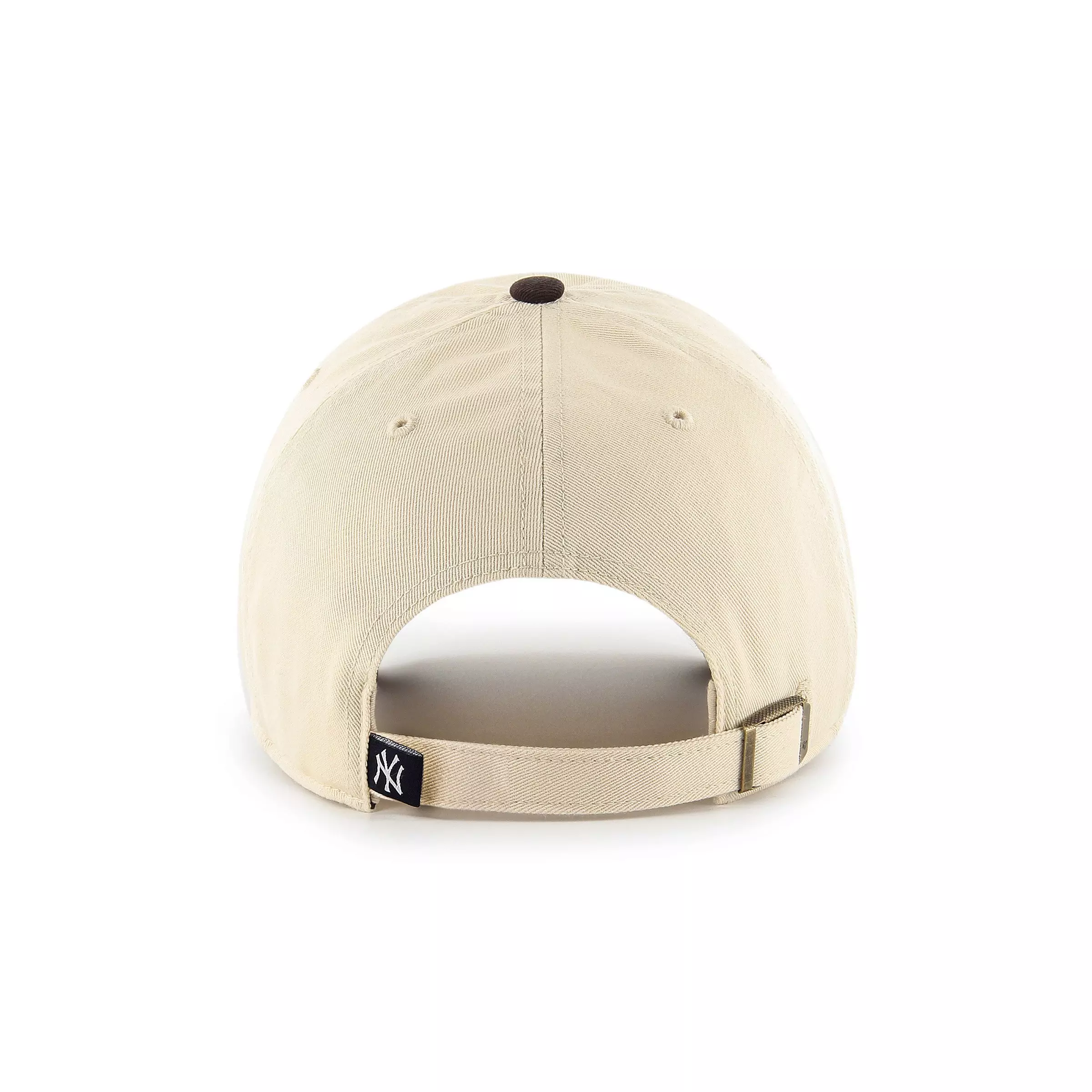 '47 New York Yankees Cleanup Snapback Hat-Cream/Navy - NAVY/TAN