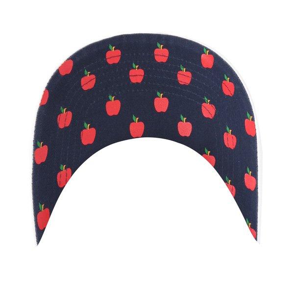 47 New York Yankees Big Apple Cleanup Snapback Hat - White/Navy - WHITE/NAVY Thumbnail View 5