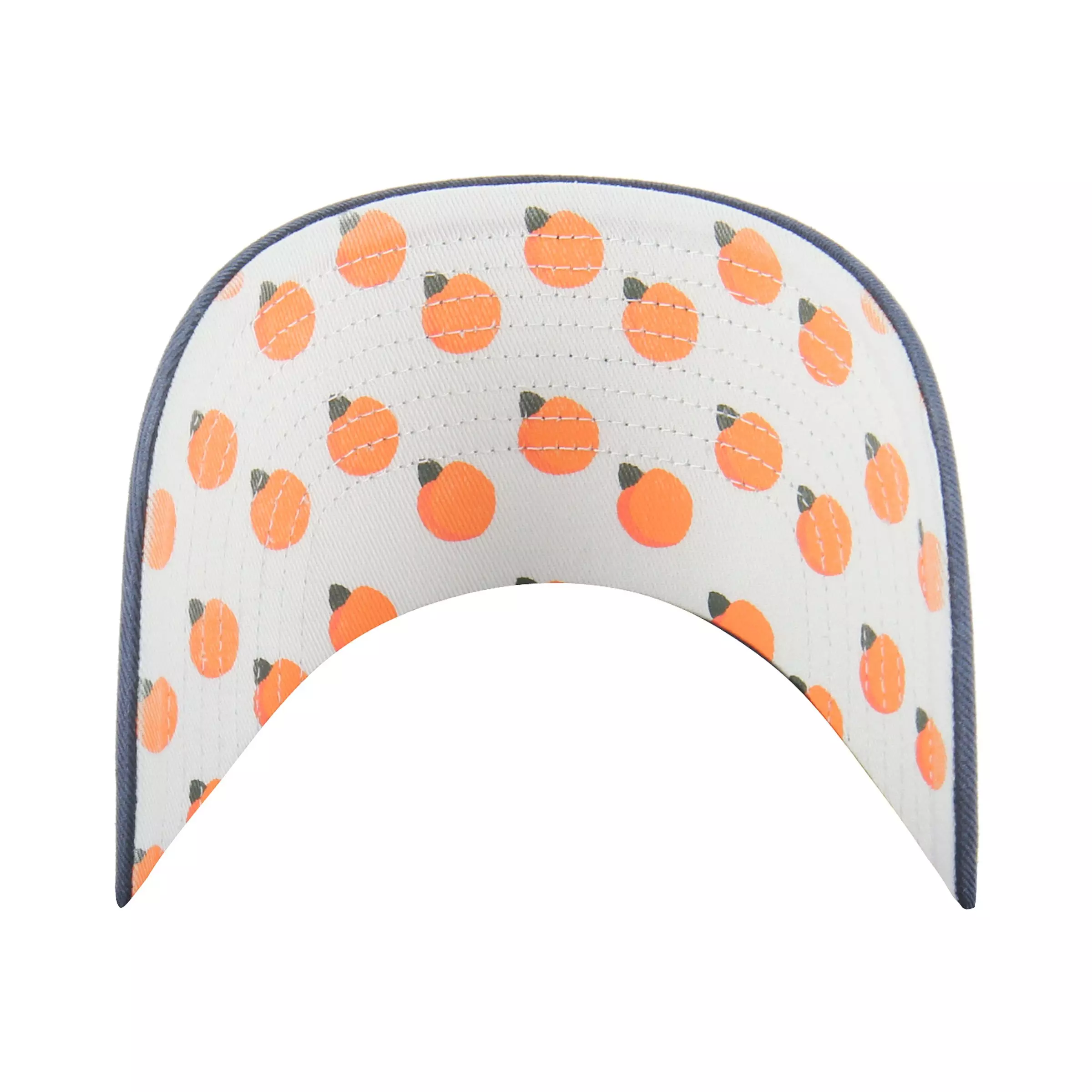 47 Atlanta Braves Peach Cleanup Snapback Hat - Navy - NAVY