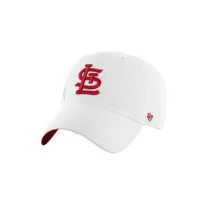'47 St. Louis Cardinals Arch Cleanup Snapback Hat-White/Red