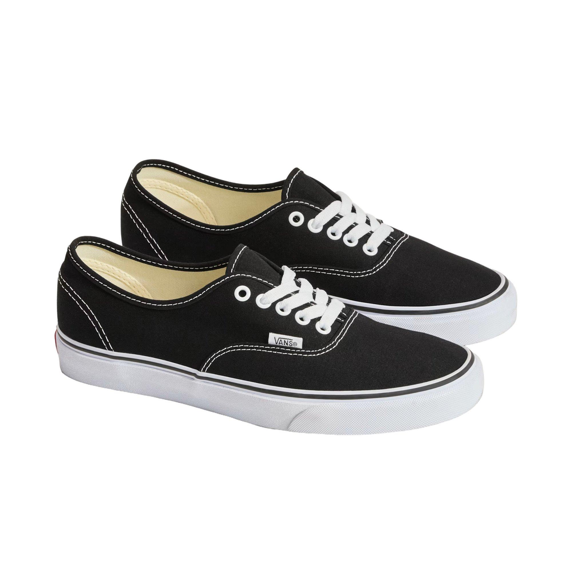 Vans Authentic "Black" Unisex Shoe - BLACK Thumbnail View 4