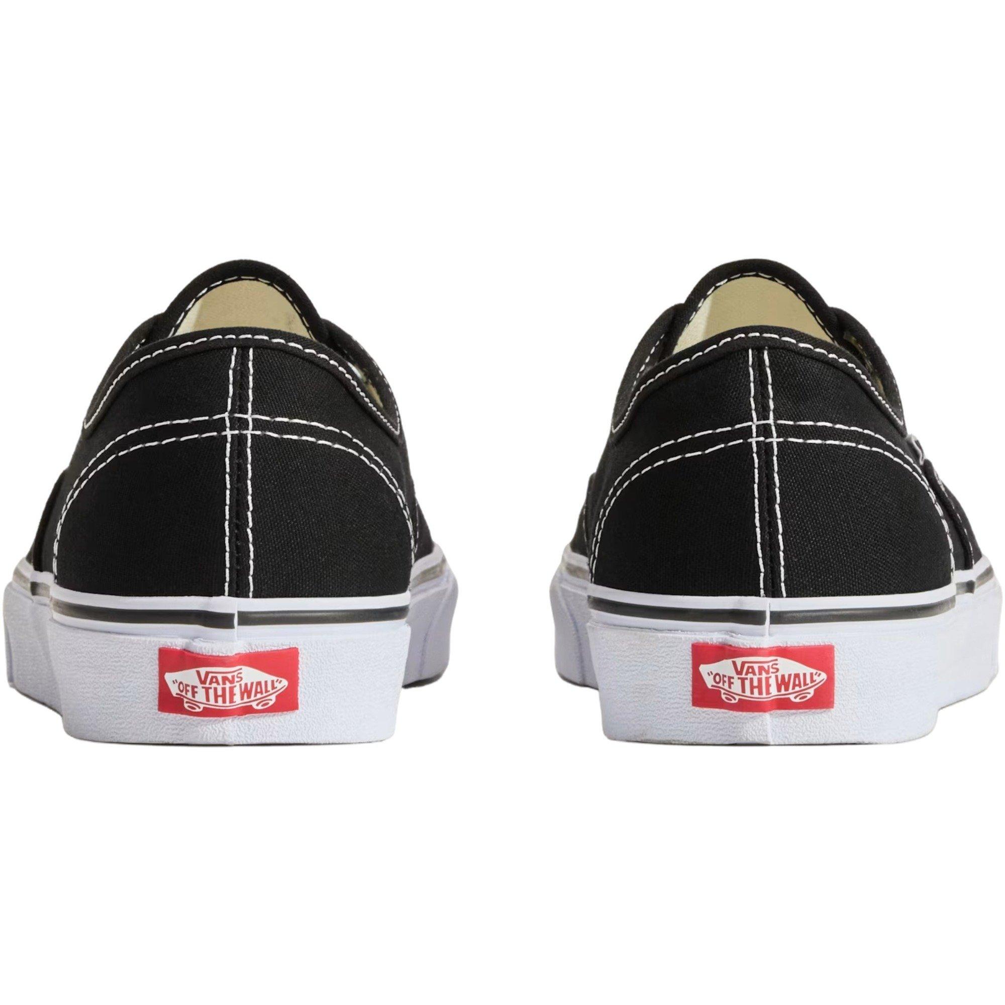 Vans Authentic "Black" Unisex Shoe - BLACK Thumbnail View 6