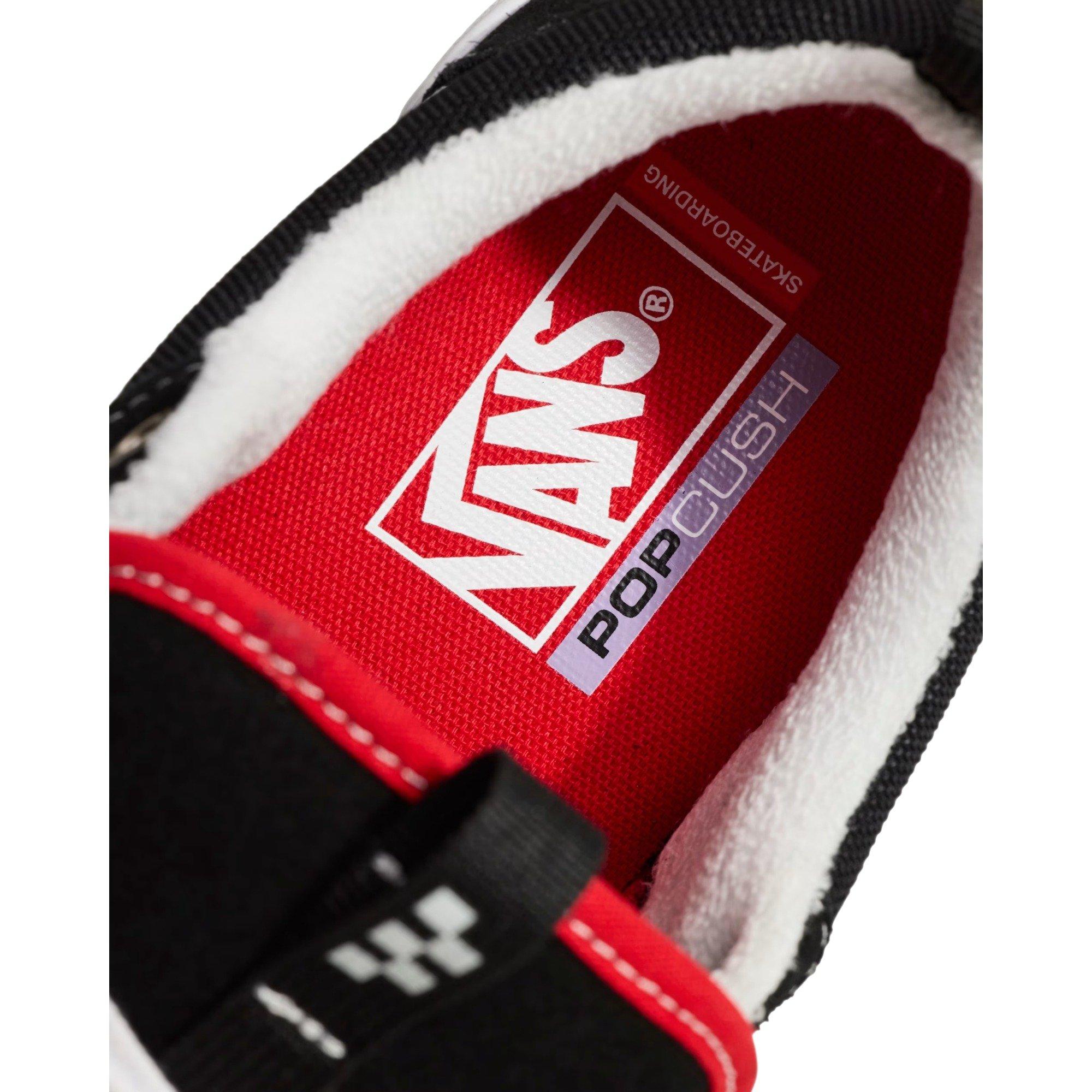 Vans Skate Old Skool 36+ "Black/White" Men's Shoe - BLACK/WHITE Thumbnail View 6