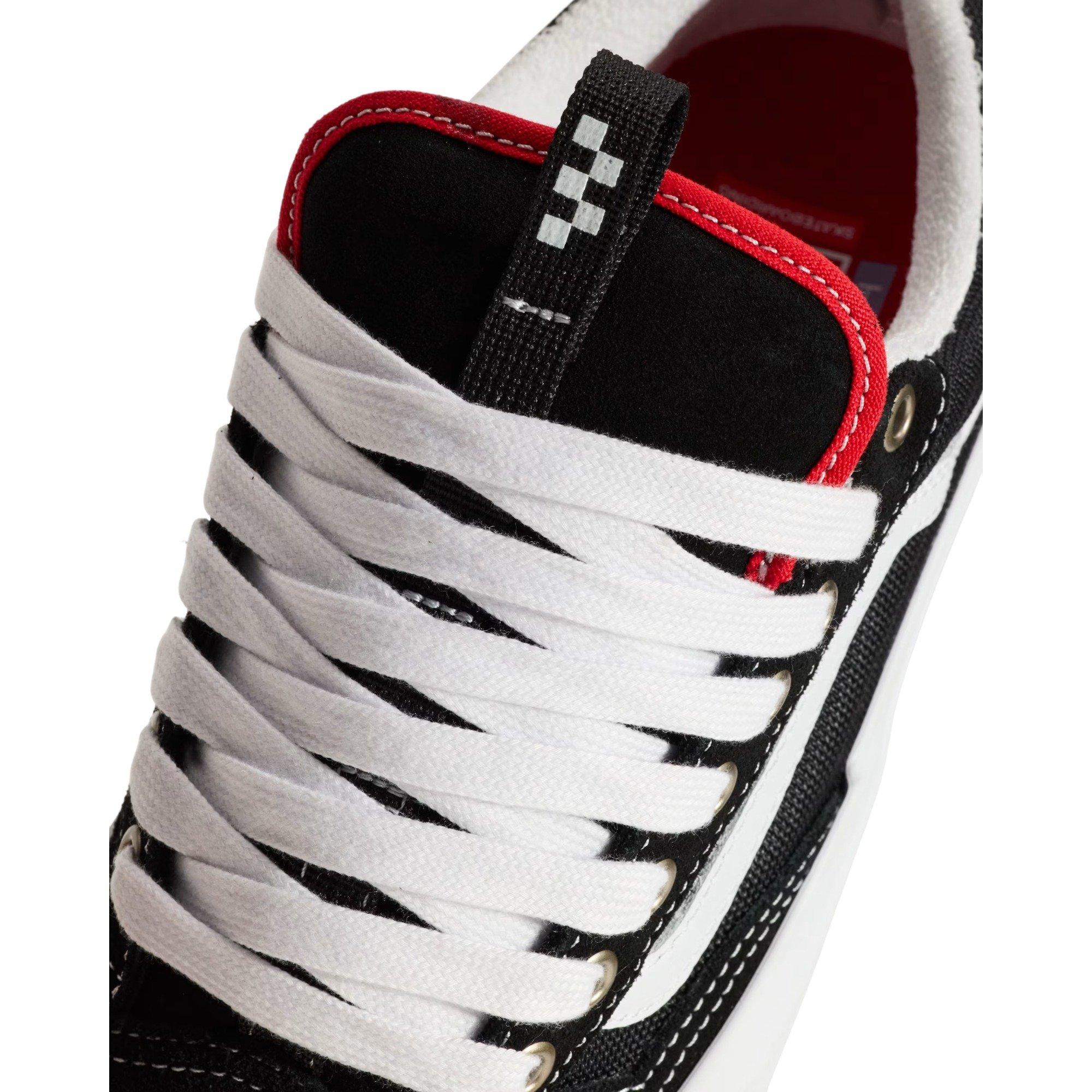 Vans Skate Old Skool 36+ "Black/White" Men's Shoe - BLACK/WHITE Thumbnail View 8