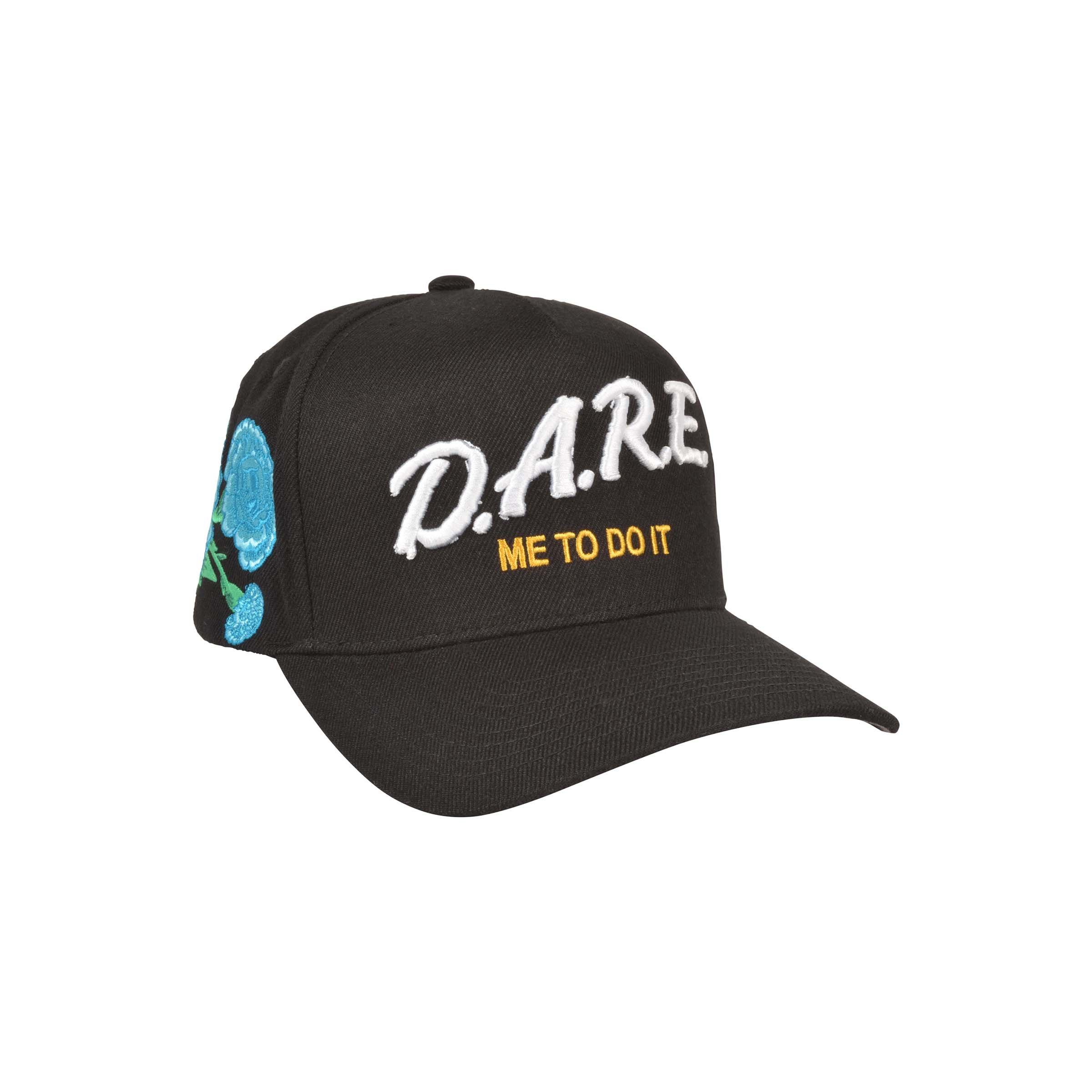 Field Grade D.A.R.E. Snapback Hat-Black - BLACK Thumbnail View 2