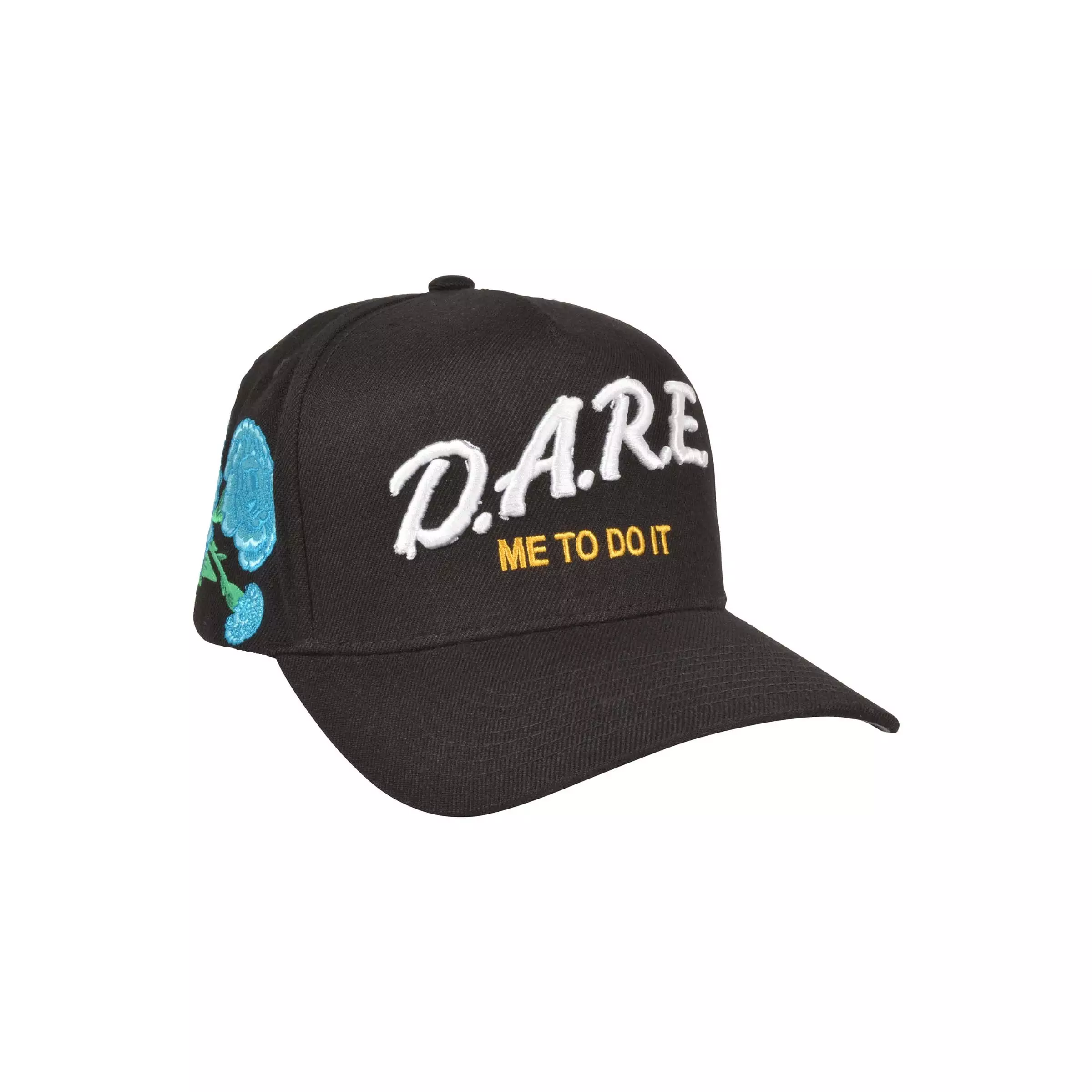 Field Grade D.A.R.E. Snapback Hat-Black - BLACK