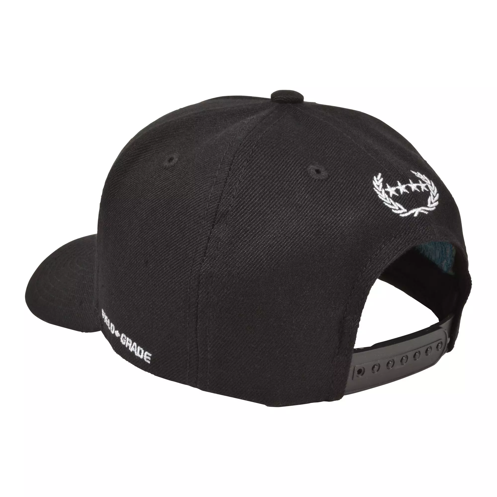 Field Grade D.A.R.E. Snapback Hat-Black - BLACK