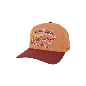 Field Grade Casino Snapback Hat-Wheat