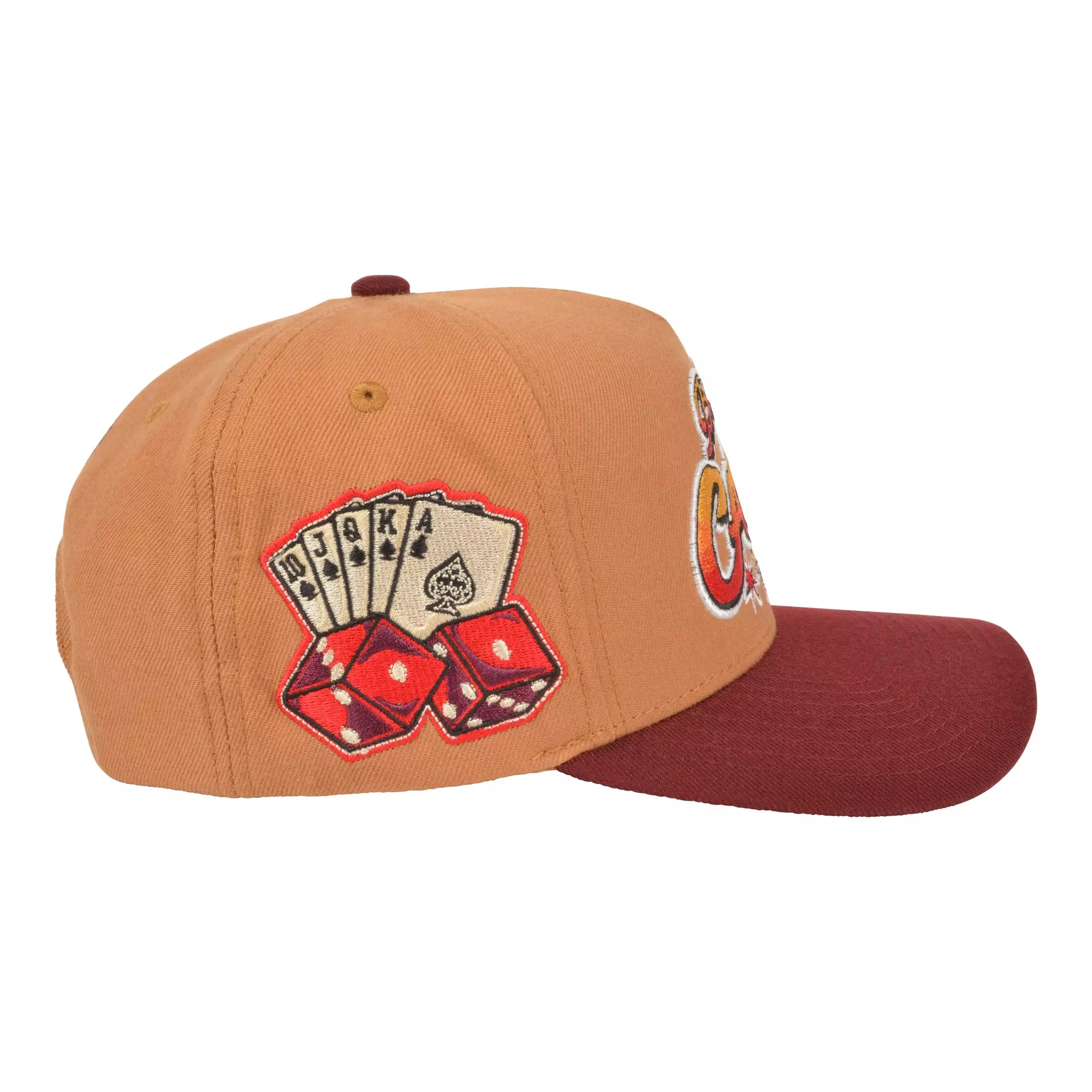 Field Grade Casino Snapback Hat-Wheat - WHEAT