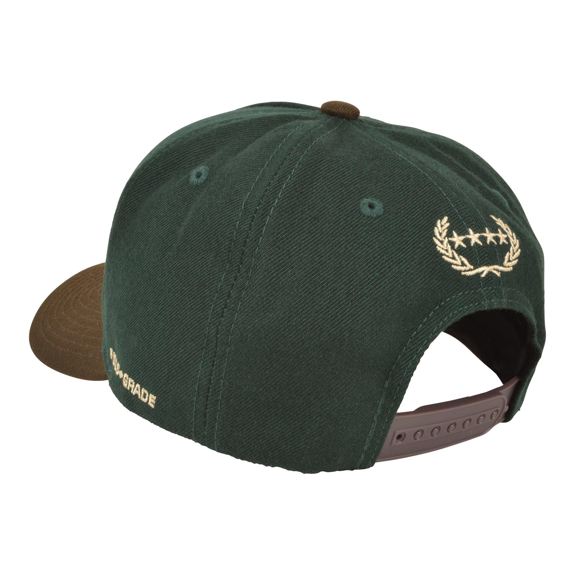 Field Grade Don't Ask 4 Nothin' Snapback Hat-Green - GREEN Thumbnail View 3