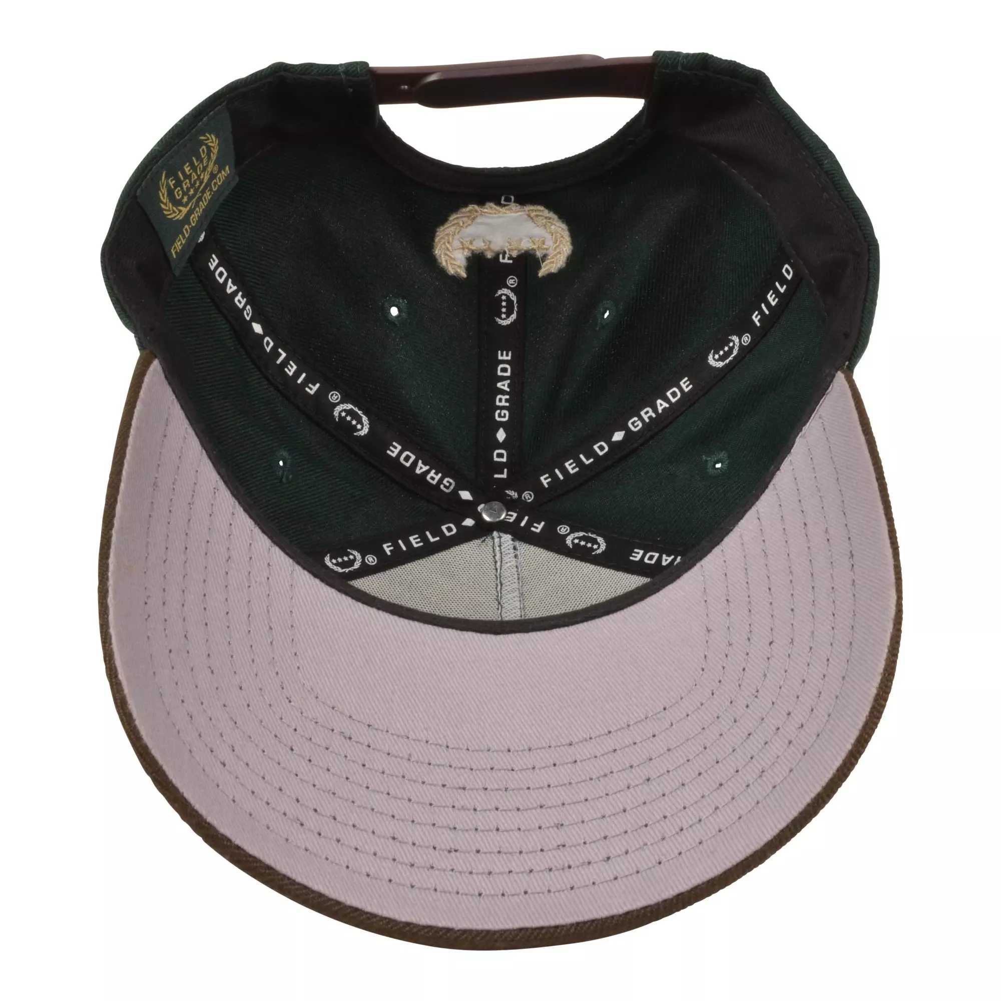 Field Grade Don't Ask 4 Nothin' Snapback Hat-Green - GREEN