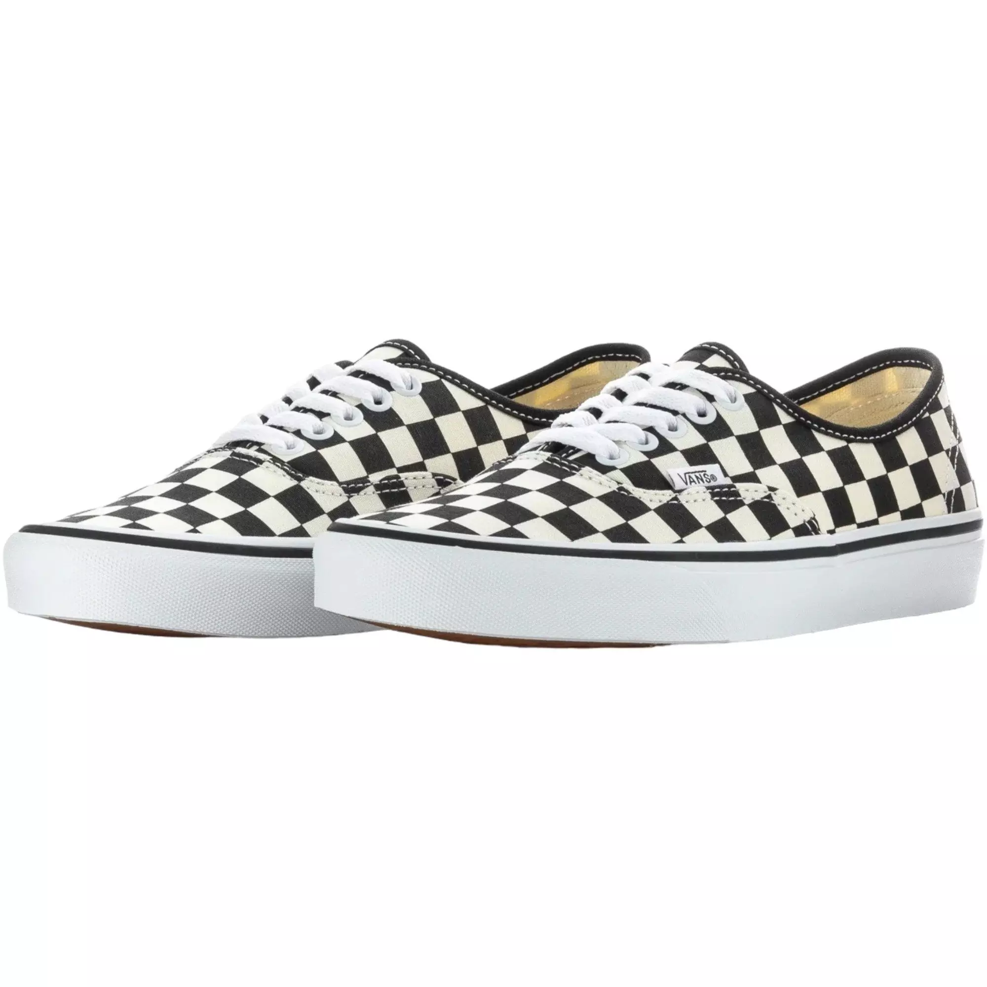 Vans Authentic Checkerboard "Black/White" Women's Shoe - BLACK/WHITE