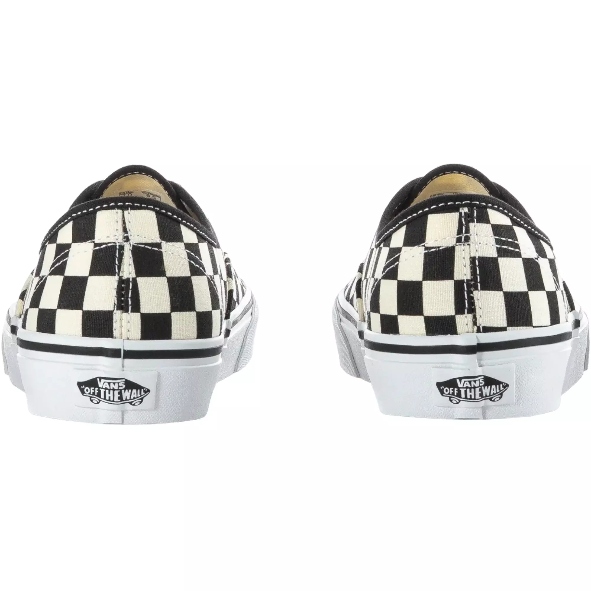 Vans Authentic Checkerboard "Black/White" Women's Shoe - BLACK/WHITE