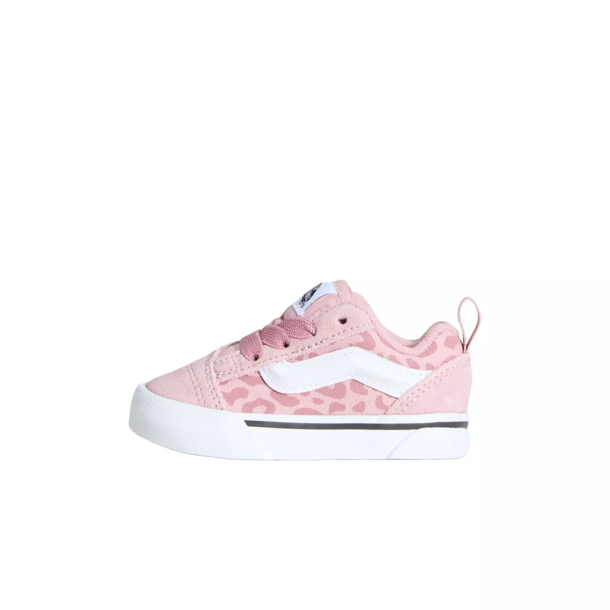 Vans Knu Skool Leopard "Misty Mauve" Toddler Girls' Shoe - PINK