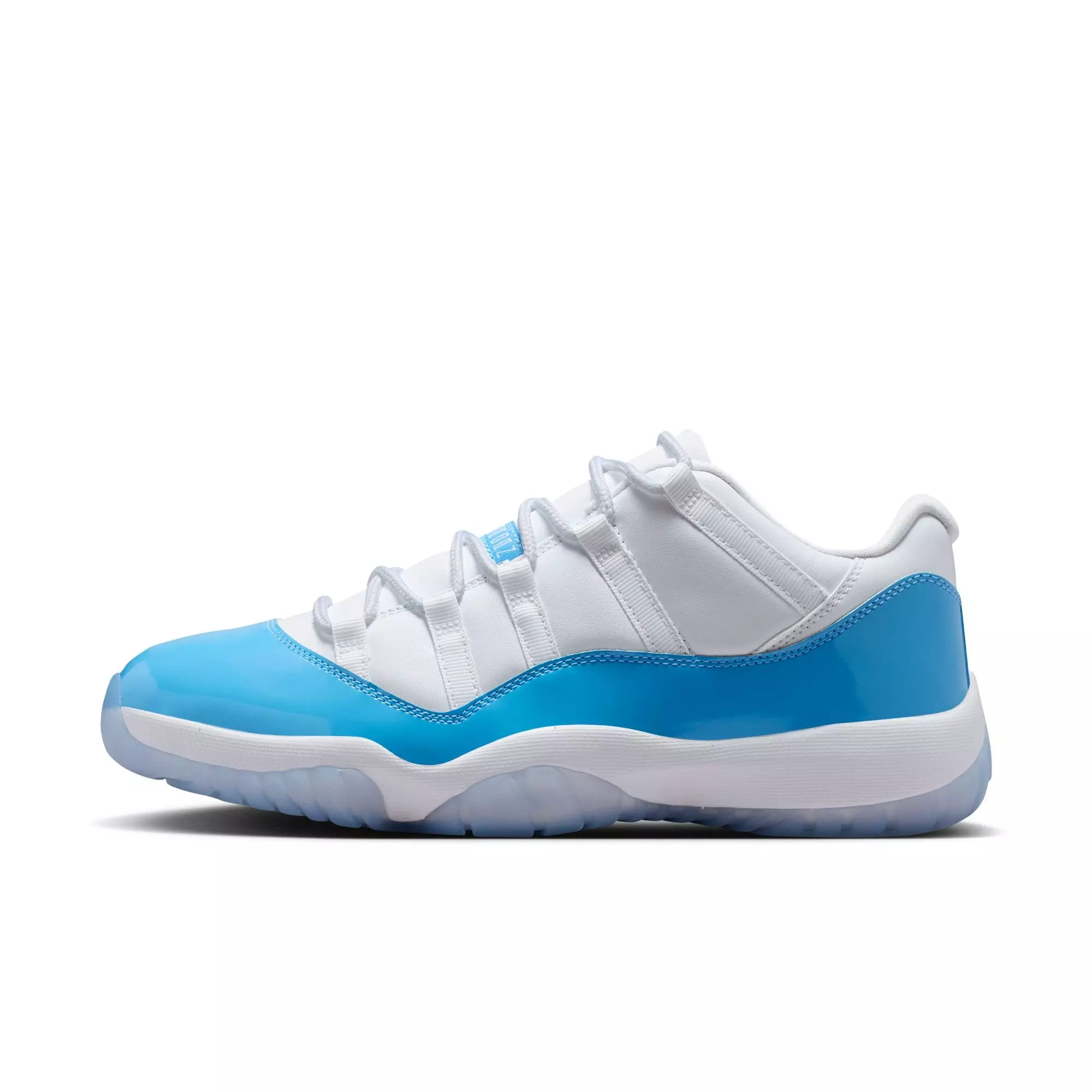 Jordan 11 Retro Low "White and University Blue" Men's Shoe - WHITE/UNIVERSITY BLUE/BLACK