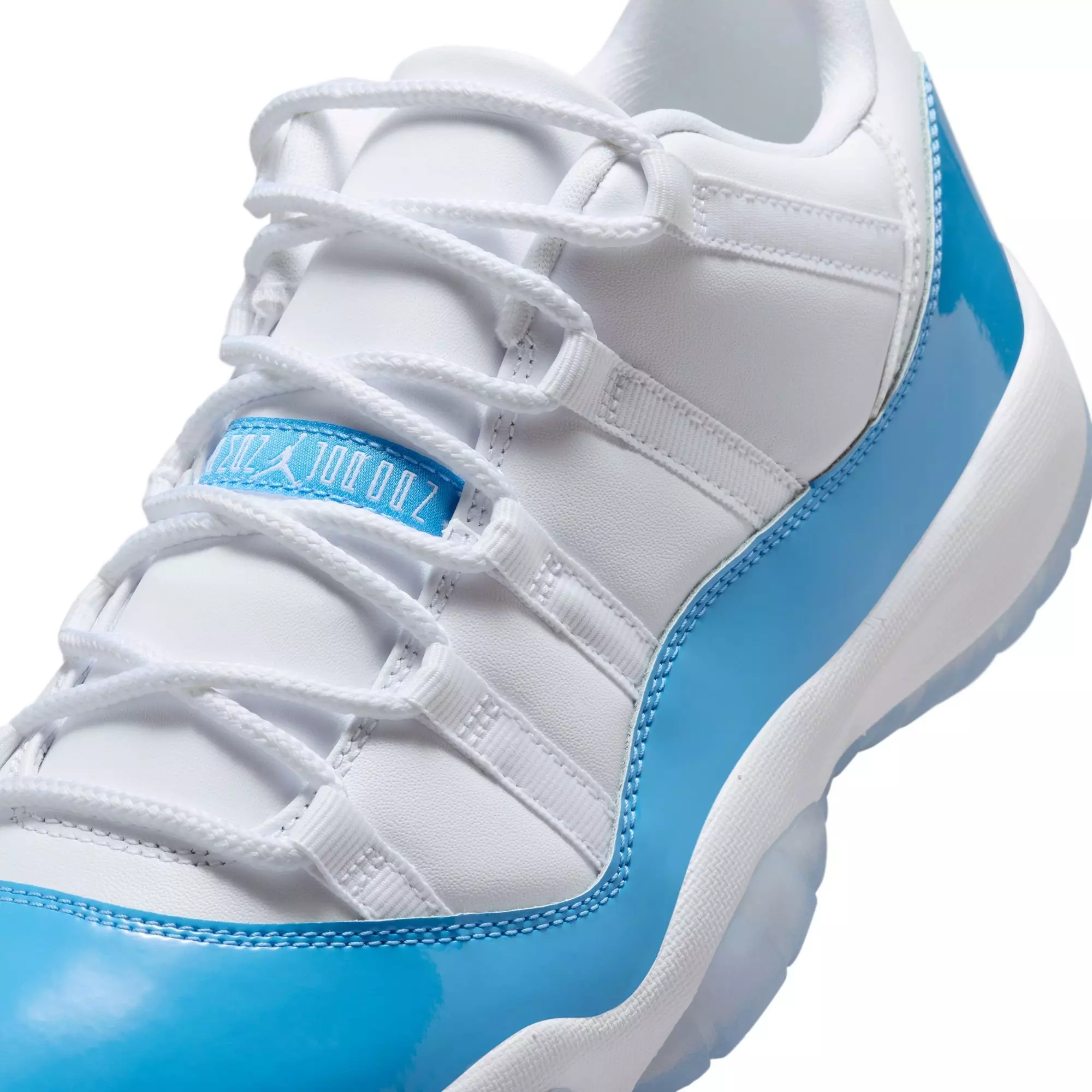 Jordan 11 Retro Low "White and University Blue" Men's Shoe - WHITE/UNIVERSITY BLUE/BLACK