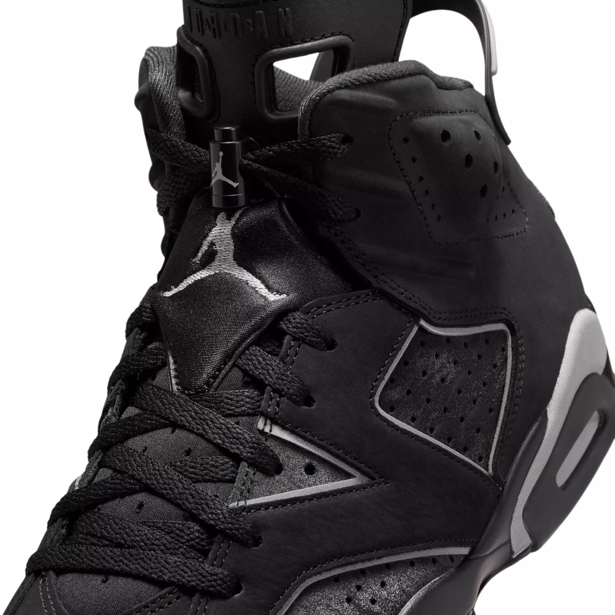 Jordan 6 Retro &ldquo;Cap and Gown&rdquo; Men's Shoe - BLACK/REFLECT SILVER