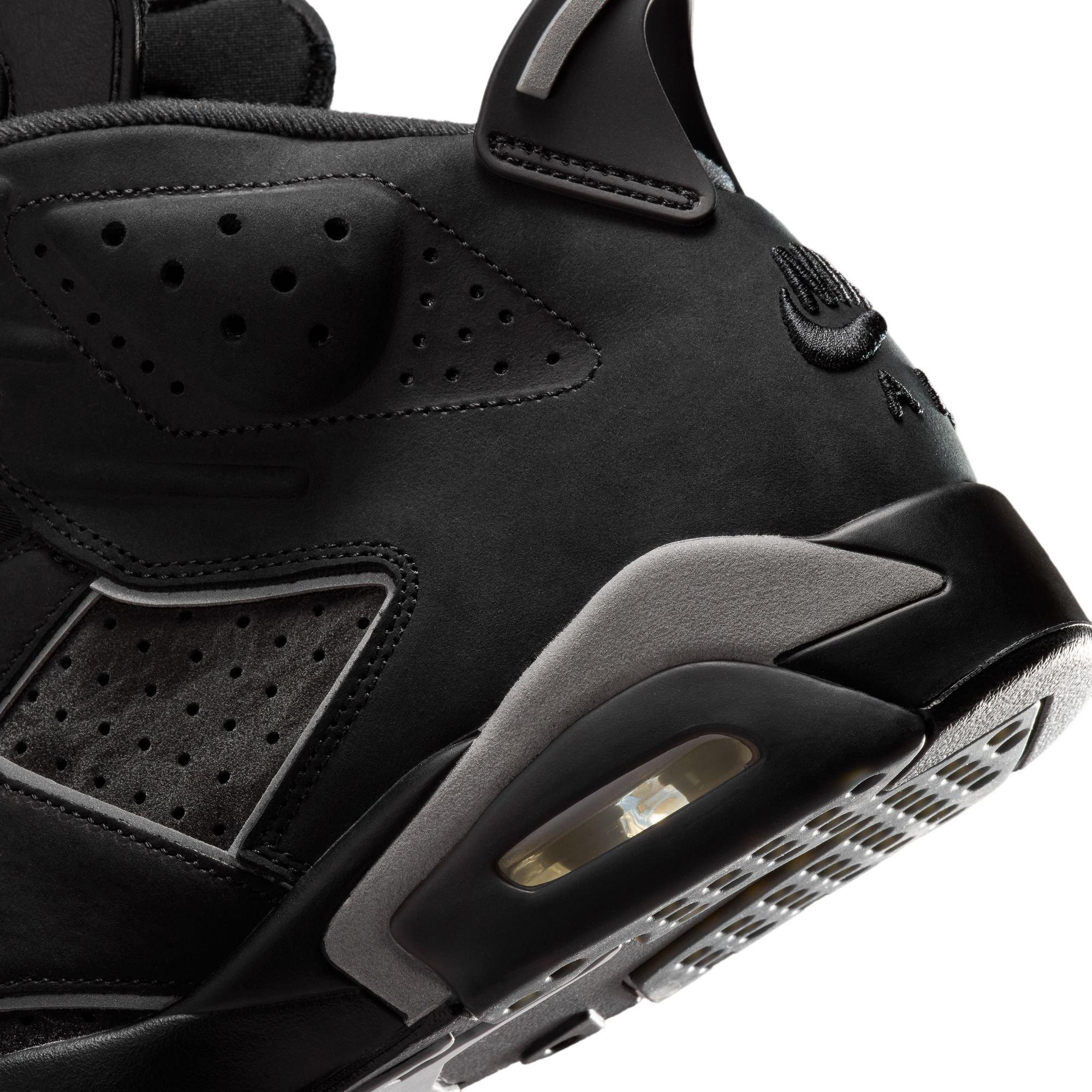 Jordan 6 Retro &ldquo;Cap and Gown&rdquo; Men's Shoe - BLACK/REFLECT SILVER Thumbnail View 6