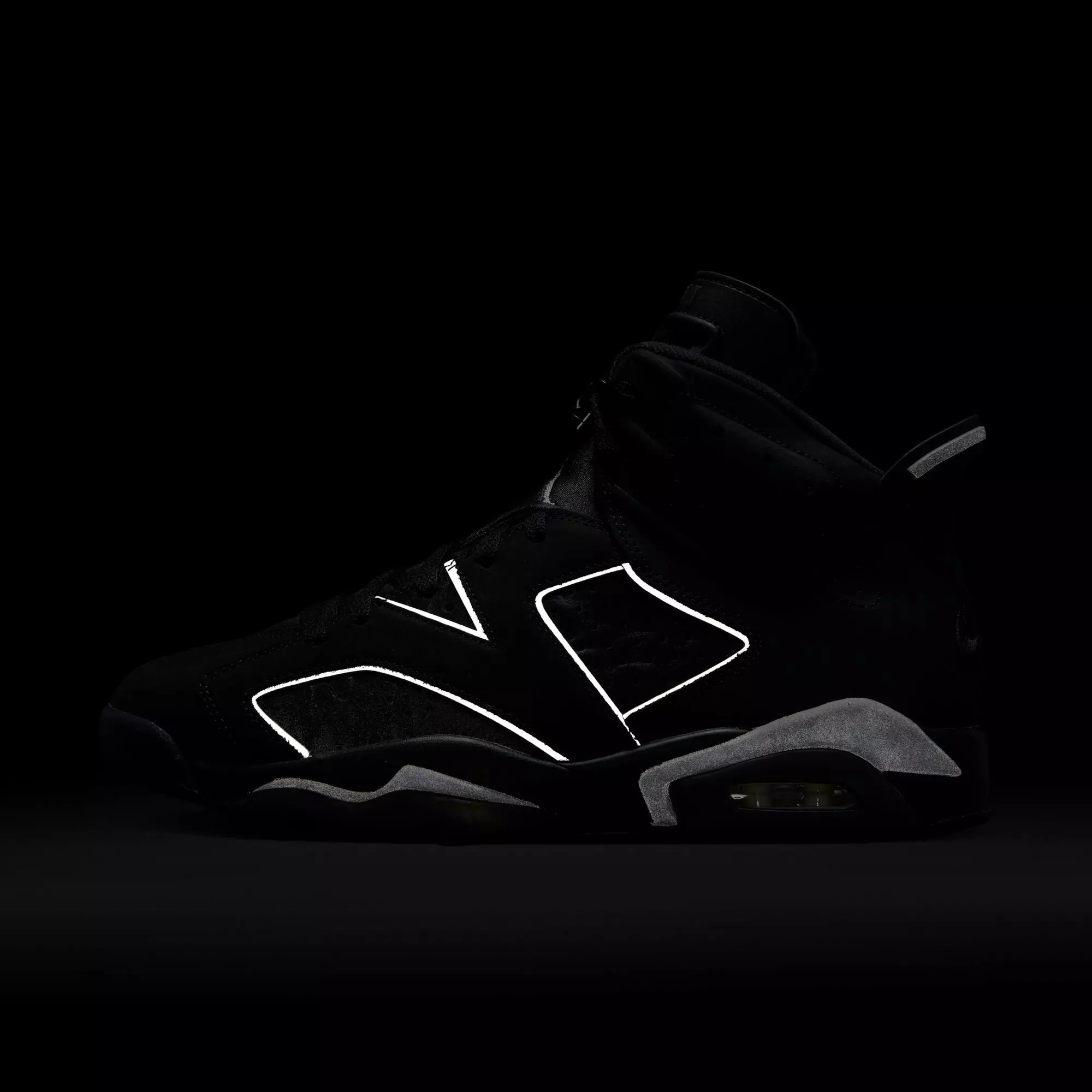 Jordan 6 Retro &ldquo;Cap and Gown&rdquo; Men's Shoe - BLACK/REFLECT SILVER