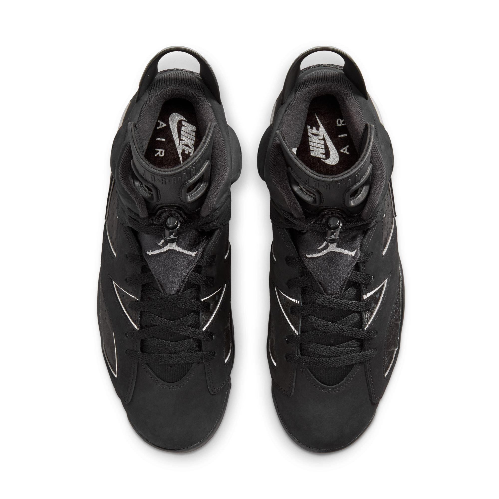 Jordan 6 Retro &ldquo;Cap and Gown&rdquo; Men's Shoe - BLACK/REFLECT SILVER Thumbnail View 11