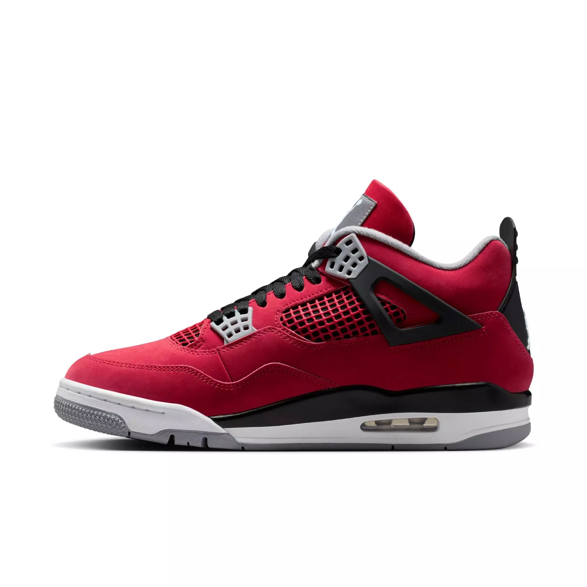 Jordan 4 Retro "Toro Bravo" Men's Shoe - FIRE RED/WHITE/BLACK/CEMENT GREY