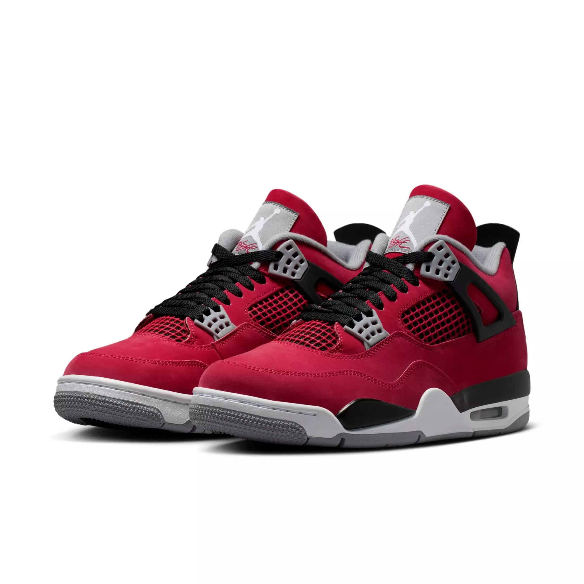 Jordan 4 Retro "Toro Bravo" Men's Shoe - FIRE RED/WHITE/BLACK/CEMENT GREY