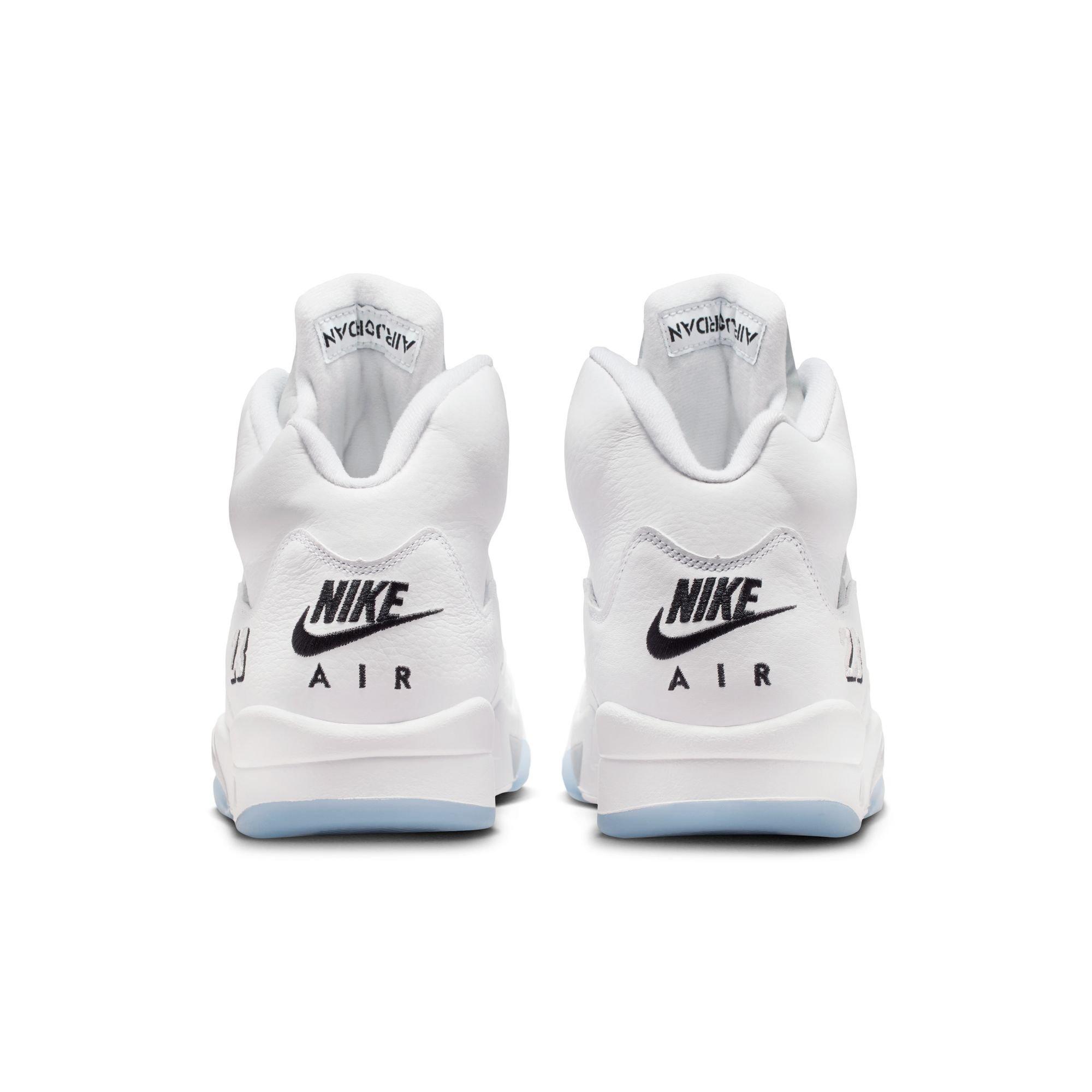 Jordan 5 Retro White Metallic Silver Jordan Kid main image 4