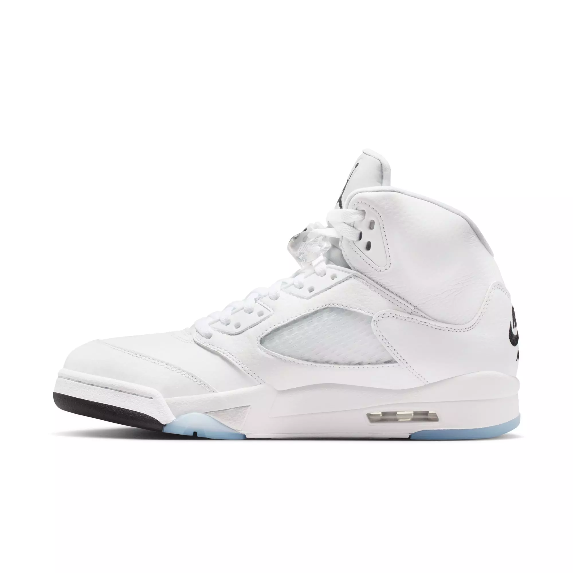 Jordan 5 Retro &ldquo;White Metallic&rdquo; Men's Shoe - WHITE/BLACK/METALLIC SILVER