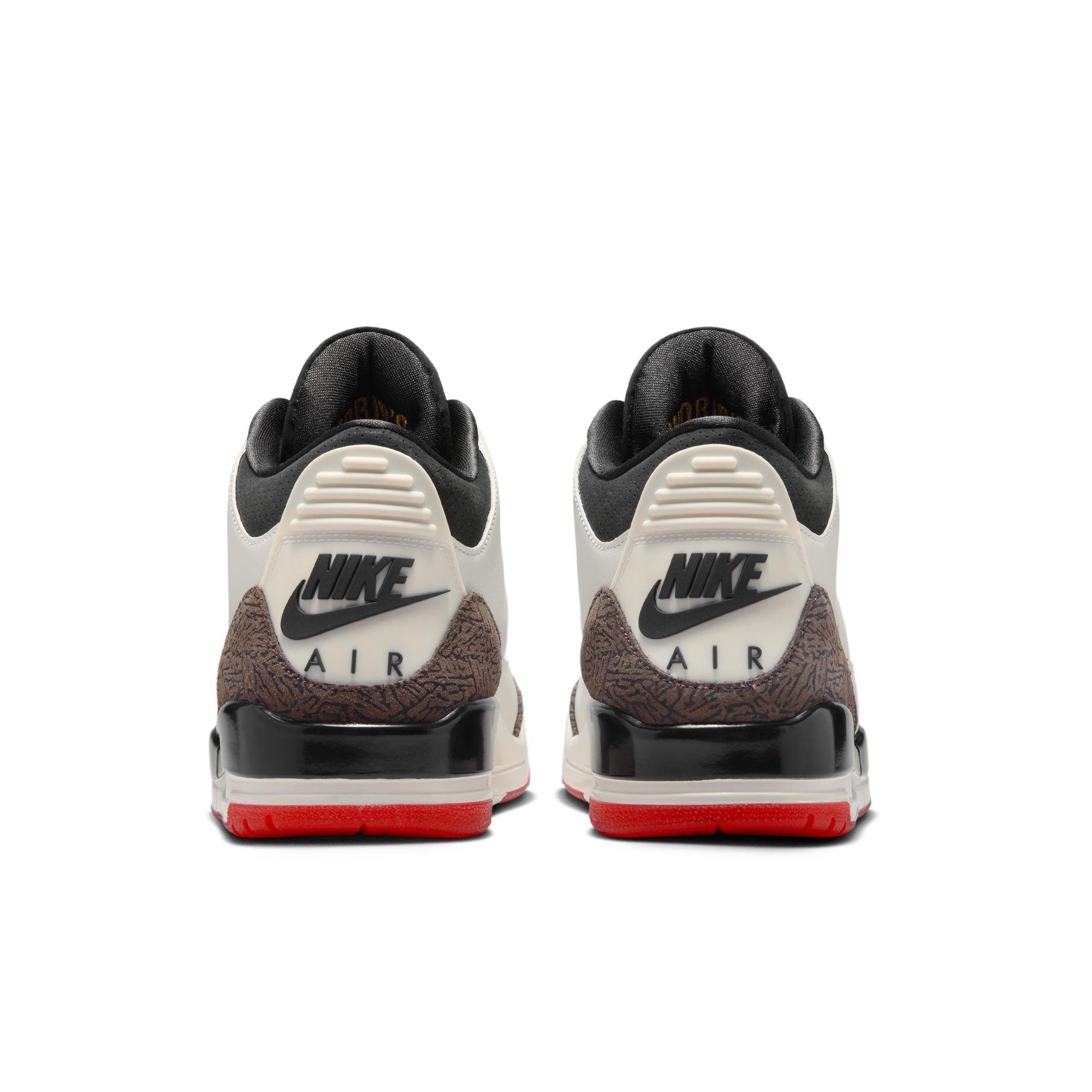 Jordan 3 Retro "World's Best" Men's Shoe - SAIL/BLACK/UNIVERSITY RED/PALE IVORY Thumbnail View 10