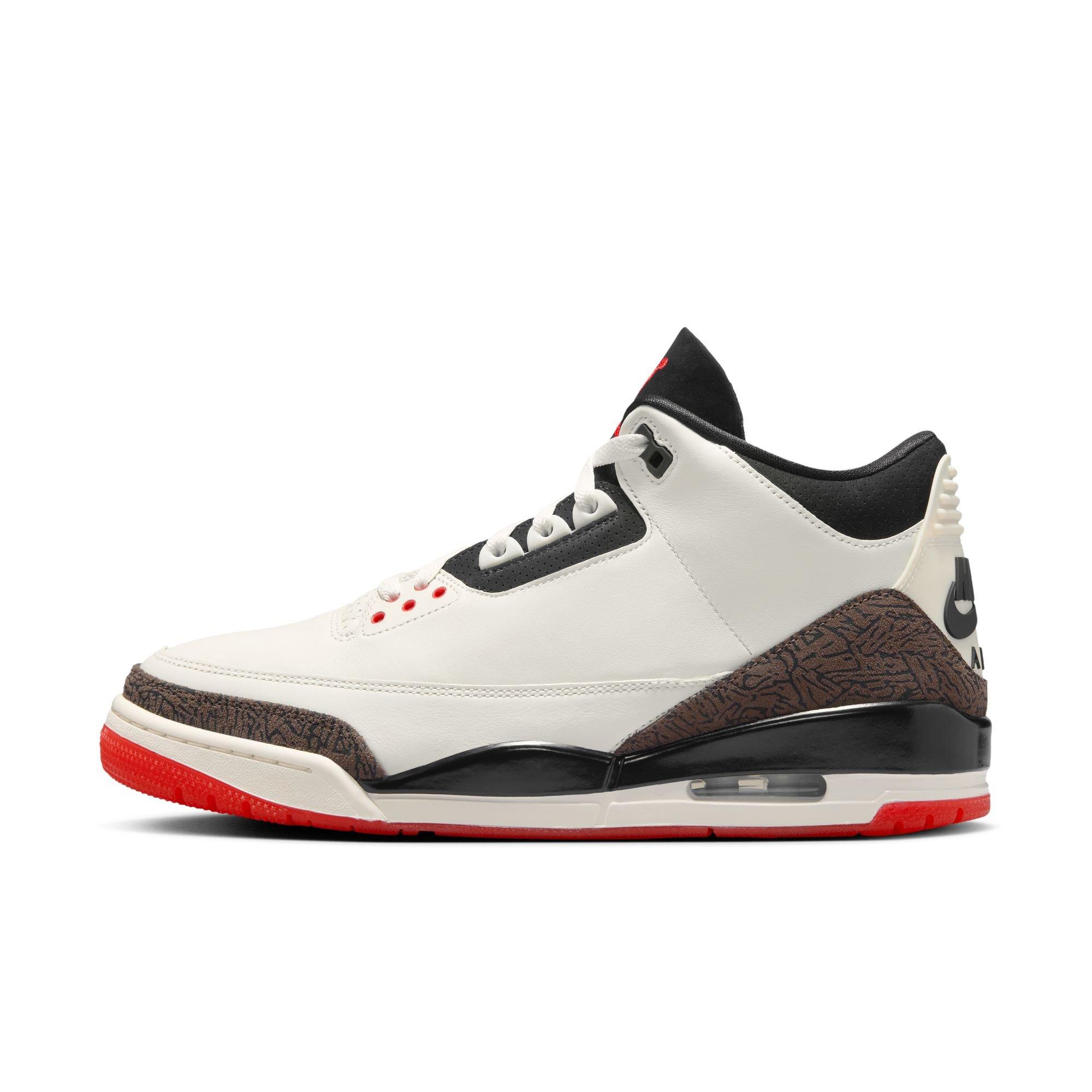 Jordan 3 Retro "World's Best Dad" Men's Shoe - SAIL/BLACK/UNIVERSITY RED/PALE IVORY Thumbnail View 8