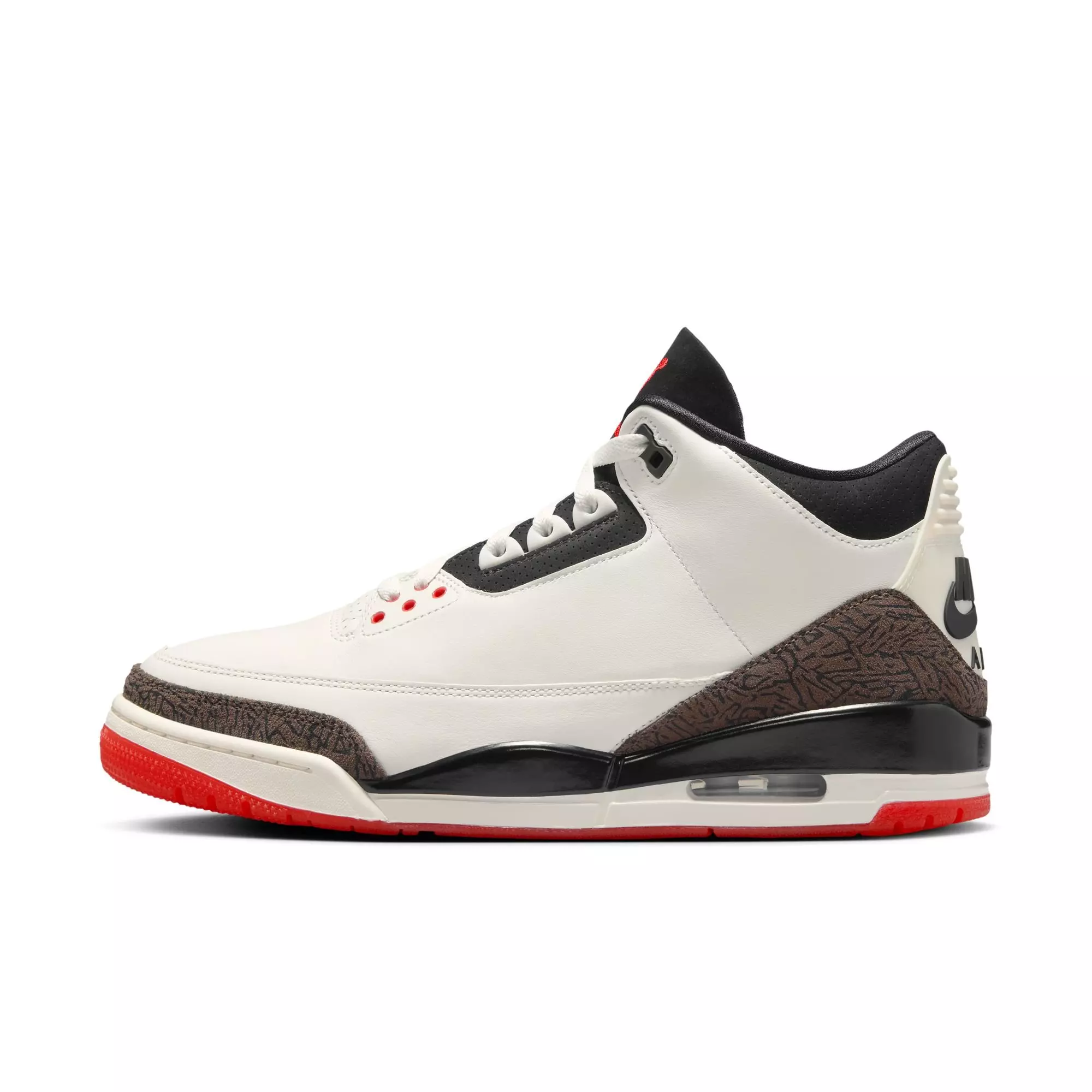 Jordan 3 Retro "World's Best Dad" Men's Shoe - SAIL/BLACK/UNIVERSITY RED/PALE IVORY