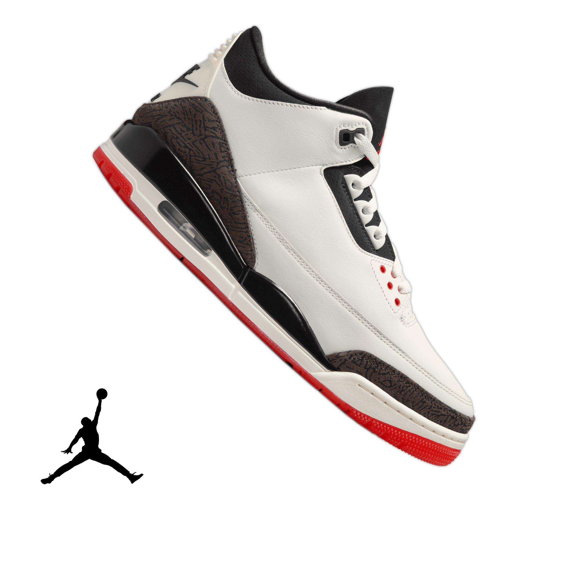 Jordan 3 Retro "World's Best Dad" Men's Shoe - SAIL/BLACK/UNIVERSITY RED/PALE IVORY Thumbnail View 1