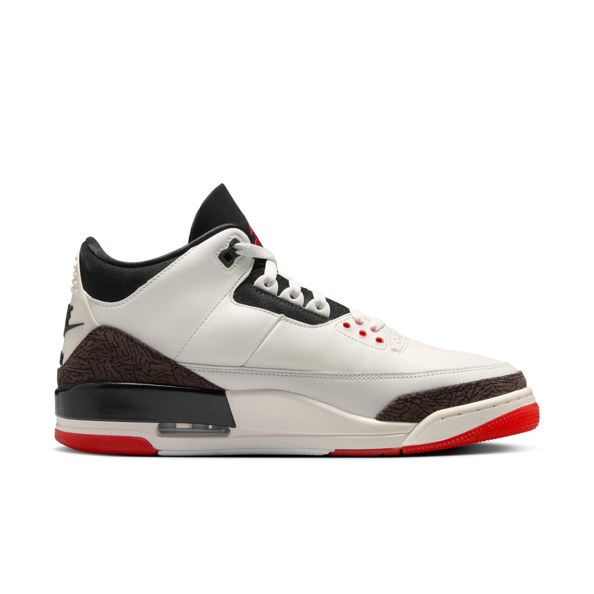 Jordan 3 Retro "World's Best Dad" Men's Shoe - SAIL/BLACK/UNIVERSITY RED/PALE IVORY Thumbnail View 3